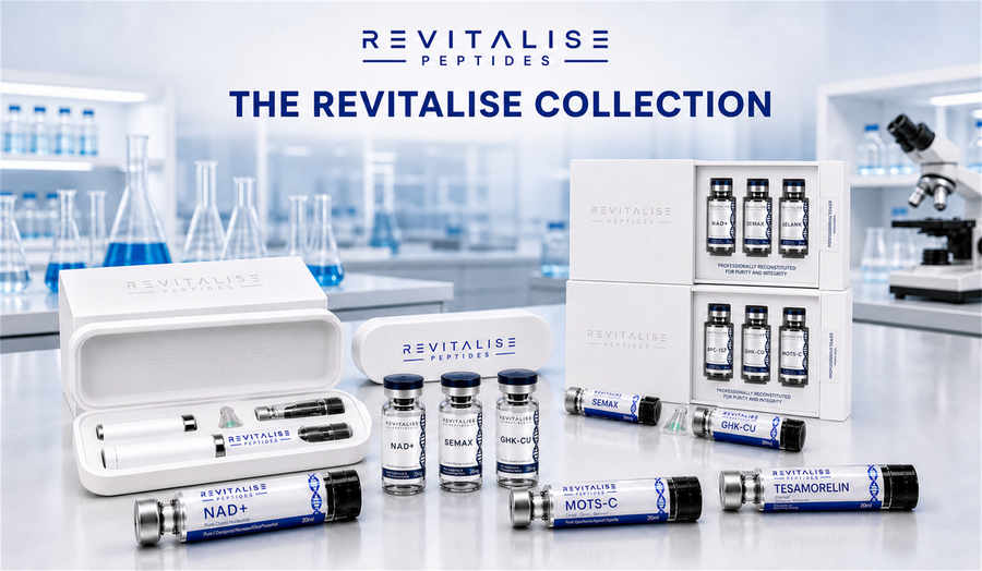 Revitalisierendes Peptide-Sortiment