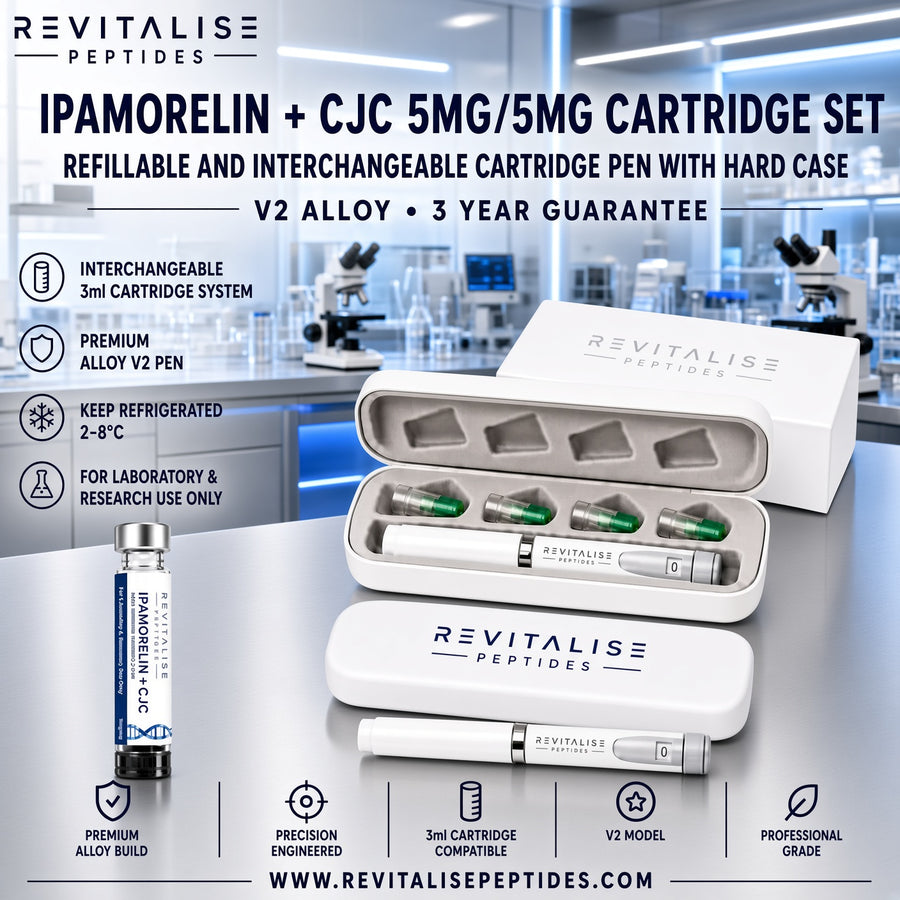 Ipamorelin + CJC 5mg/5mg V2 Pen Set