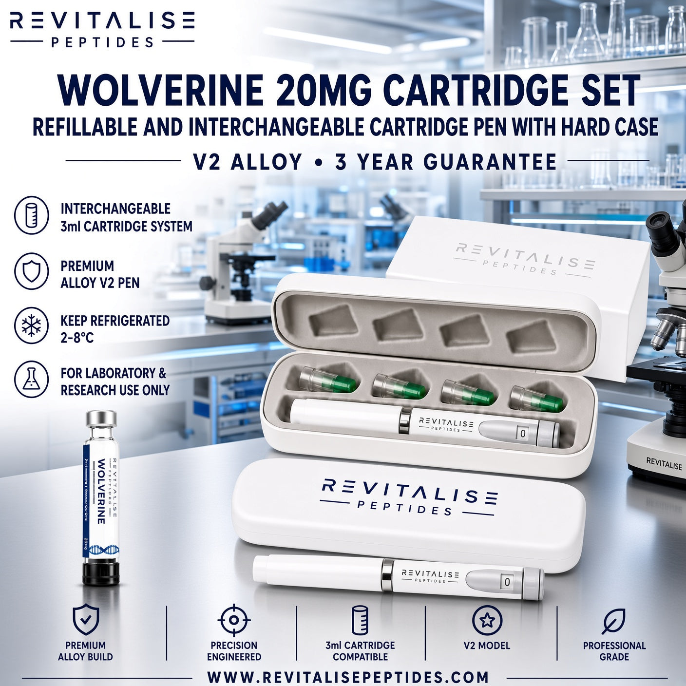 Wolverine 20mg V2 Pen-Set