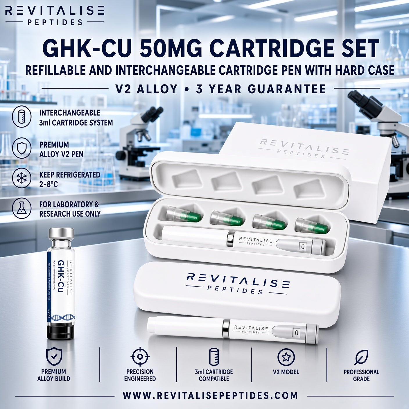 GHK-Cu 50mg V2 Pen Set