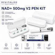 NAD+ 500mg Cartridge V2 pen set
